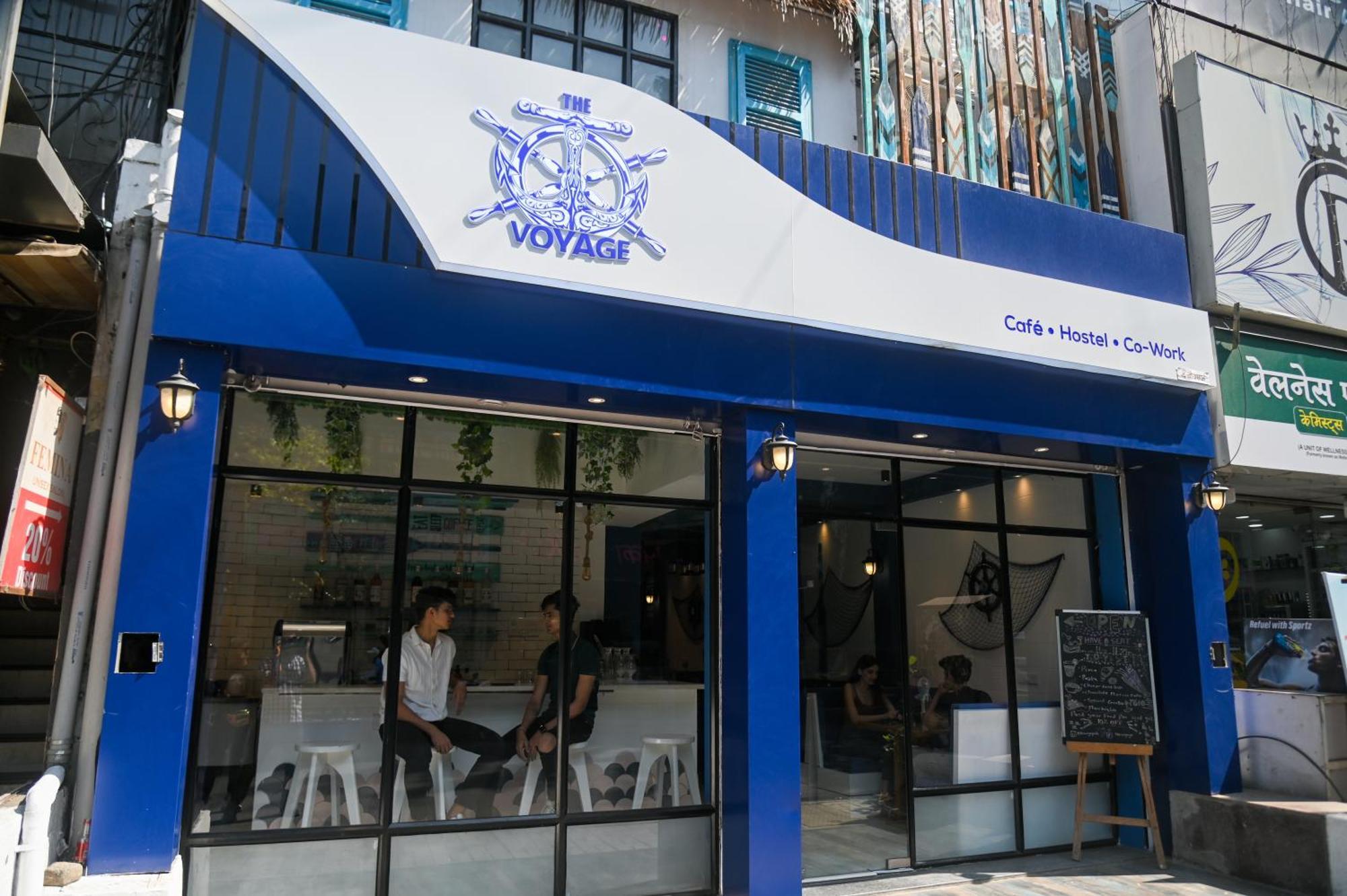The Voyage - Cafe Hostel Cowork Pune Dış mekan fotoğraf
